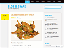 Tablet Screenshot of blognshare.com